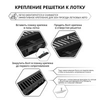 Крепёж к каналам DN100