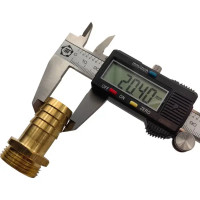 Штуцер для шланга BOUTTE 19 мм x 19 мм наружная резьба