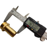 Штуцер для шланга BOUTTE 19 мм x 19 мм наружная резьба