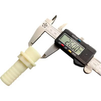 Штуцер для шланга BOUTTE 19 мм.- 19 мм. наружная резьба