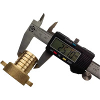 Штуцер для шланга BOUTTE, 25 мм. - 25 мм.внутренняя резьба