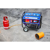 Генератор гибридный газ/бензин Спец HG-6500, 5.5 кВт