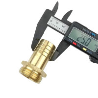 Штуцер для шланга BOUTTE 25 мм x 25 мм наружная резьба