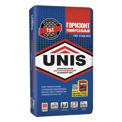 Наливной пол Unis Горизонт 20 кг