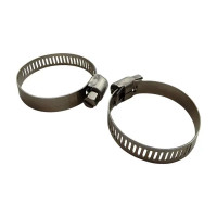 Хомуты для шланга BOUTTE Inox 25 мм, 2 шт.