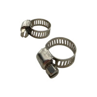 Хомуты для шланга BOUTTE Inox 12 мм, 2 шт.