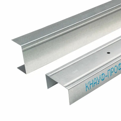 Профиль направляющий (ПН-4) Knauf 0.6 мм 75x40x3000 мм