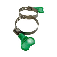 Хомуты для шланга BOUTTE Бабочка 25 мм, 2 шт.