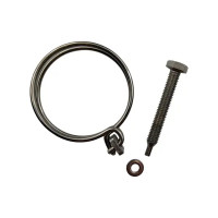 Хомуты для шланга двойные BOUTTE 50 мм, 2 шт.