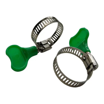 Хомуты для шланга BOUTTE Бабочка 12 мм, 2 шт.