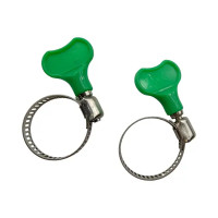 Хомуты для шланга BOUTTE Бабочка 12 мм, 2 шт.