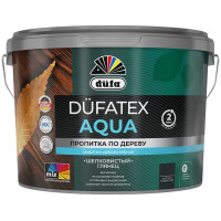 Пропитка для дерева водная цвета палисандр Dufatex aqua 2.5 л
