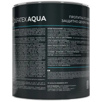 Пропитка для дерева водная цвета тик Dufatex aqua 0.75 л