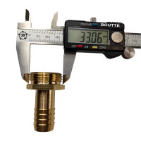 Штуцер для шланга BOUTTE 19 мм х 25 мм. наружная резьба