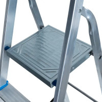 Стремянка алюминиевая Ladderbel STR-AL-5 5 ступеней, максимальная нагрузка 150 кг