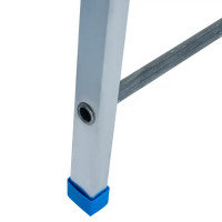 Стремянка алюминиевая Ladderbel STR-AL-5 5 ступеней, максимальная нагрузка 150 кг