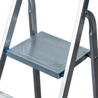 Стремянка алюминиевая Ladderbel STR-AL-6 6 ступеней, максимальная нагрузка 150 кг