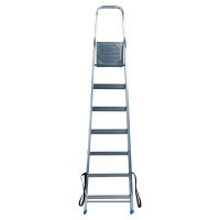 Стремянка алюминиевая Ladderbel STR-AL-7 7 ступеней, максимальная нагрузка 150 кг