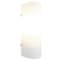 Светильник настенный Hanko 1xE27x60 Вт, стекло, цвет матовый/белый