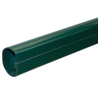 Столб для забора полукруглый Grand Line 51x2500 мм зелёный