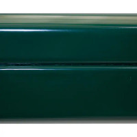 Столб для забора полукруглый Grand Line 51x2500 мм зелёный