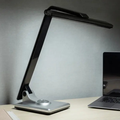 Настольная лампа СН-360 10 Вт, диммер, цвет хром