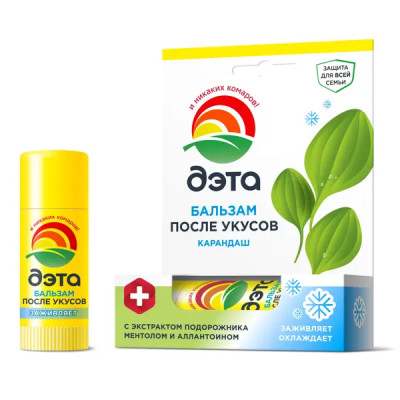Бальзам после укусов насекомых ДЭТА, 10 мл