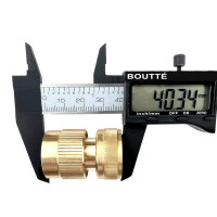 Коннектор для шланга быстросъёмный с резьбой BOUTTE 3/4 дюйма