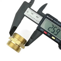 Муфта переходная 3/4 дюйма наружная-наружная резьба