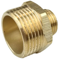 Муфта переходная 1 x 1/2 дюйма BOUTTE наружная-наружная резьба