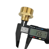 Муфта переходная 1 x 1/2 дюйма BOUTTE наружная-наружная резьба