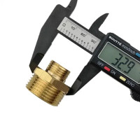 Муфта переходная 1 x 1/2 дюйма BOUTTE наружная-наружная резьба