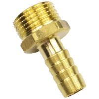 Штуцер для шланга BOUTTE 12 мм. - 12 мм. наружная резьба