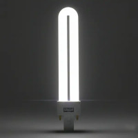 Лампа энергосберегающая Uniel дуга G23 9 Вт свет холодный белый