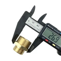 Муфта переходная 3/4 x 1/2 дюйма BOUTTE наружная-наружная резьба