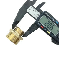 Муфта переходная 3/4 x 1/2 дюйма BOUTTE наружная-наружная резьба