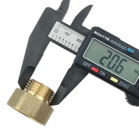 Муфта переходная 3/4 x 1/2 дюйма внутренняя-наружная резьба