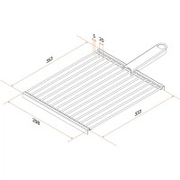 Решётка барбекю универсальная