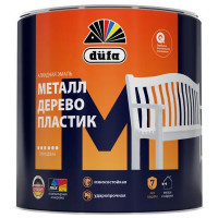 Эмаль Dufa глянцевая цвет белый 1.8 л база 1
