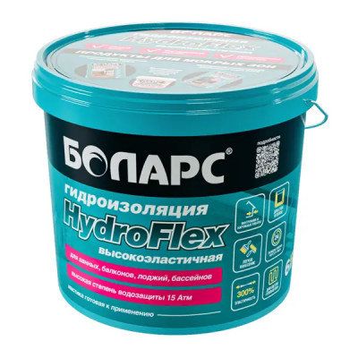 Гидроизоляция полимерная Боларс HydroFlex 6 кг