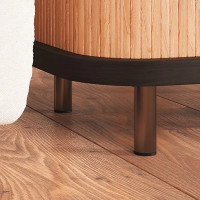 Опора круглая высота 100 мм сталь цвет хром