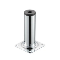Опора круглая высота 100 мм сталь цвет хром