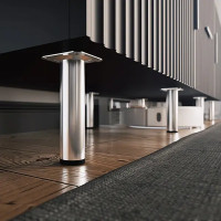 Опора круглая высота 150 мм сталь цвет хром