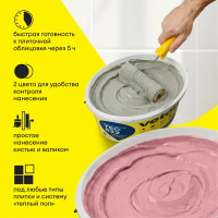 Мастика гидроизоляционная Vetonit Weber.Tec 822 цвет серый 8 кг