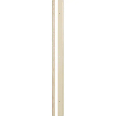 Угол для напольного шкафа Delinia ID Невель 4x76.5 см массив ясеня цвет кремовый