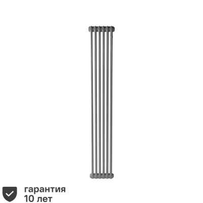 Радиатор Irsap Tesi 21800 трубчатый 1735/65 6 секций боковое подключение сталь двухсторонний цвет серый