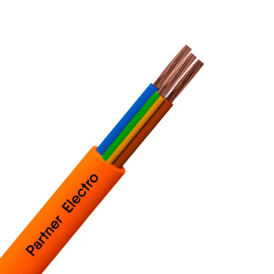 Провод Партнер-Электро ПВС 3x1.5 мм 20 м ГОСТ цвет оранжевый