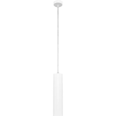 Светильник подвесной 1 м² GU10 цилиндр цвет белый