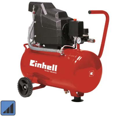 Компрессор Einhell TC-AC 190/24/8, 24 л, 1500 Вт, 110 л/мин