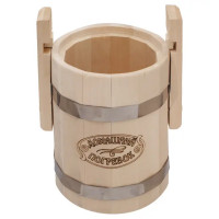 Кадка с плотной крышкой 1 л